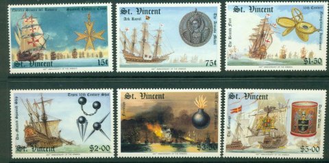 St-Vincent-1988-Armada-MUH-Lot21306