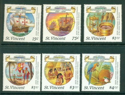 St-Vincent-1988-Columbus-MUH-Lot21307