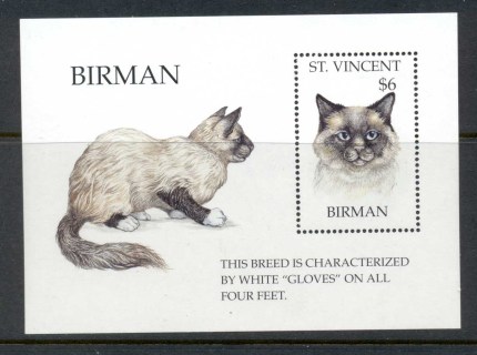 St-Vincent-1995-Cats-of-the-World-Birman-MS-MUH