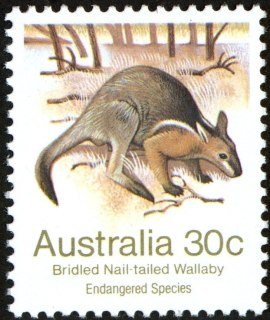 Australia-1981-Wildlife-30-cent-Multi-P12-50-Animal