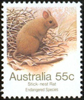 Australia-1981-Wildlife-55-cent-Multi-P12-50-Animal