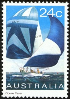 Australia-1981-Yachts-24-cent-Multi-P13x13-5-Ship