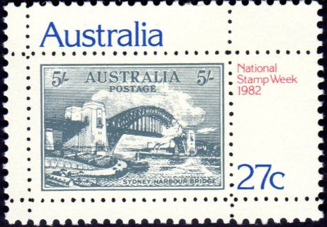 Australia-1982-National-Stamp-Week-27-cent-Multi-P13-5x14-Stamp-on-stamp