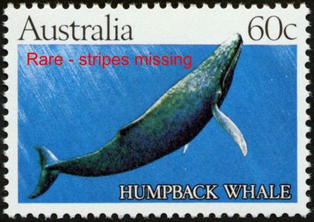Australia-1982-Whales-60-cent-Multi-P13-5x14-Animal_1