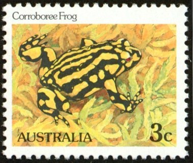 Australia-1982-Wildlife-3-cent-Multi-P12-50-Animal