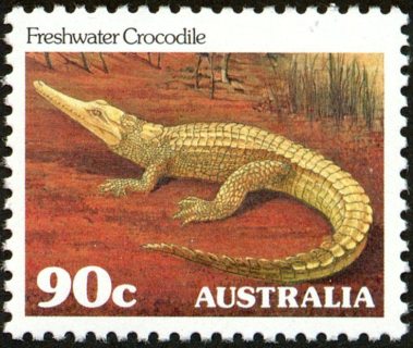Australia-1982-Wildlife-90-cent-Multi-P12-50-Animal