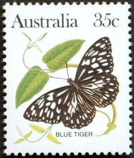 Australia-1983-Wildlife-35-cent-Multi-P13-50-Butterfly