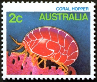 Australia-1984-Marine-Life-2-cent-Multi-P13-50-Coral-Hopper