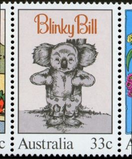 Australia-1985-Classic-Australian-Childrens-Books-33-cent-Multi-P14-50-Blinky-Bill-Dorothy-Wall