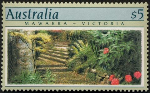 Australia-1989-Botanic-Gardens-5-dollar-Multi-P14-Mawarra