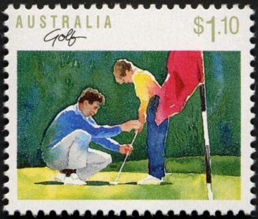 Australia-1989-Sports-1-1-dollar-Multi-P14x14-5-Golf