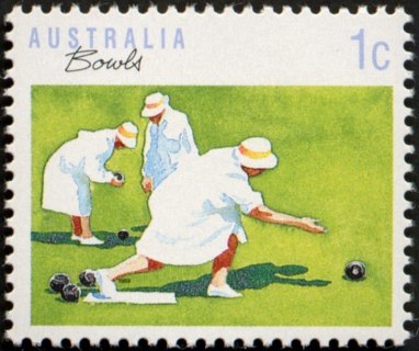 Australia-1989-Sports-1-cent-Multi-P14x14-5-Lawn-bowls
