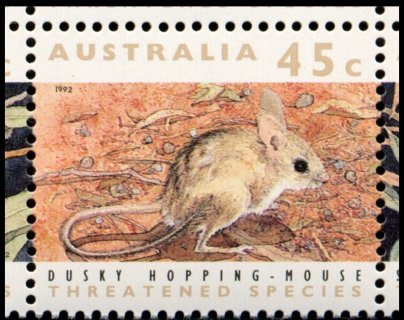 Australia-1992-Threatened-Species-Sheet-45-cent-Multi-P14-x-14-5-Animal_3