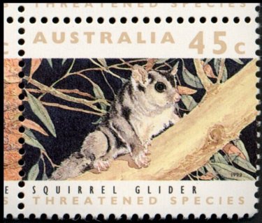 Australia-1992-Threatened-Species-Sheet-45-cent-Multi-P14-x-14-5-Animal_4