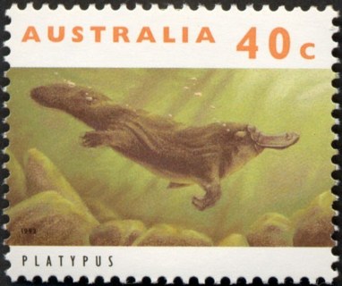 Australia-1993-Australian-Wildlife-Series-One-40-cent-Multi-P14-x-14-5-Animal