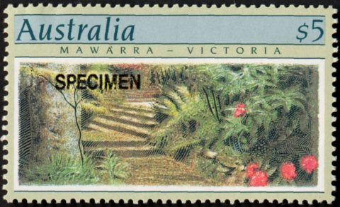 Australia-1993-Botanic-Gardens-5-dollar-Multi-P14-Mawarra