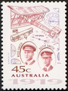 Australia-1994-Aviation-Pioneers-45-cent-red-brown_1