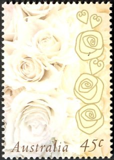 Australia-1998-Greeting-Stamps-45-cent-Multi-P14-5-x-14-Champagne-roses-SG1755