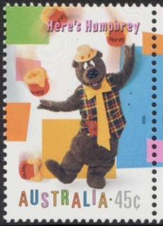 Australia-1999-Childrens-television-programmes-45-cent-Multi-P14-5-x-14-Heres-Humphrey-SG1871