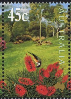 Australia-2000-Gardens-45-cent-Multi-P14-5-x-14-Adelaide