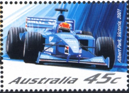 Australia-2002-Centenary-Motor-racing-Australia-and-New-Zealand-45-cent-Multi-P14-x-14-75-Benetton-Renault