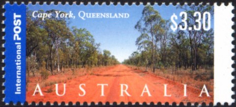 Australia-2002-International-stamps-Australian-Scenes-series-IV-3-3-dollar-Multi-P14-5-x-14-Cape-York