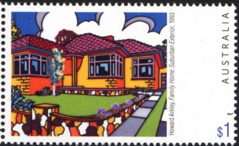 Australia-2003-Australia-Paintings-Series1-1-dollar-Multi-P14-4-x-14-Family-Home