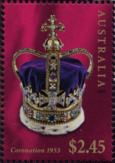 Australia-2003-Coronation-Golden-Jubilee-2-45-dollar-Multi-P14-6-x-13-86-St-Edwards-crown