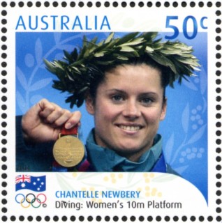 Australia-2004-Athens-Olympics-Australian-Gold-Medallists-50-cent-Multi-P14-25-Chantelle-Newbery