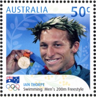 Australia-2004-Athens-Olympics-Australian-Gold-Medallists-50-cent-Multi-P14-25-Ian-Thorpe_1