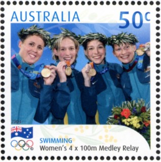 Australia-2004-Athens-Olympics-Australian-Gold-Medallists-50-cent-Multi-P14-25-Swimming