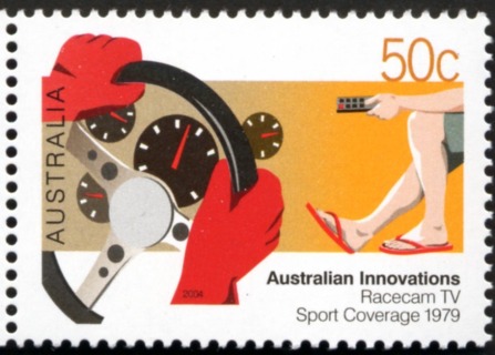 Australia-2004-Australian-Innovations-50-cent-Multi-P13-86-x-14-6-Racecam-sports-coverage-1979