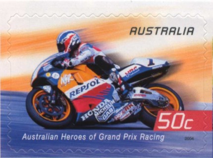 Australia-2004-Australian-heroes-of-Grand-prix-racing-50-cent-Multi-P13-85-x-14-6-Mike-Doohan