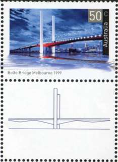 Australia-2004-Landmark-Bridges-50-cent-Multi-P13-86-x-14-4-Bolte-Bridge