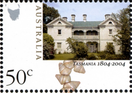 Australia-2004-Tasmania-1804-2004-50-cent-Multi-P13-86-x-14-6-Chestnut-House