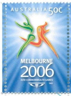 Australia-2006-2006-Commonwealth-Games-Logo-Part-1-50-cent-Multi-P14-6-x-13-86-Melbourne-Commonwealth-Games-2006-logo