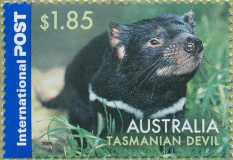 Australia-2006-Australian-Native-Wildlife-International-Post-1-85-dollar-Multi-P13-86-x-14-60-Animal