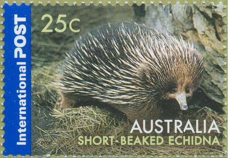 Australia-2006-Australian-Native-Wildlife-International-Post-25-cent-Multi-P13-86-x-14-60-Animal