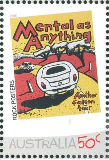 Australia-2006-Australian-Rock-Posters-50-cent-Multi-P14-6-x-13-86-Mental-as-Anything-1990