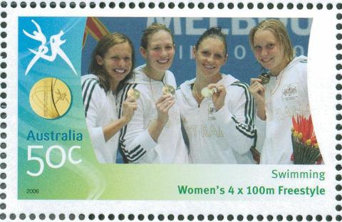 Australia-2006-Commonwealth-Games-Australian-Champions-20-March-2006-50-cent-Multi-P14-60-x-13-86-Gold-Medallists-Libby-Lenton