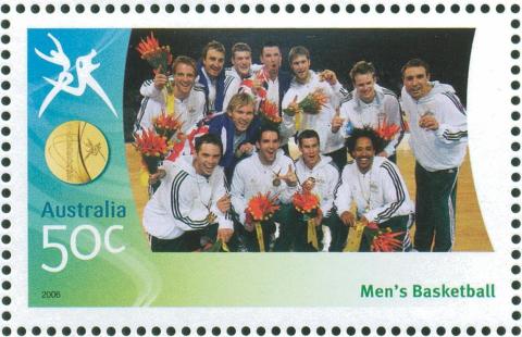 Australia-2006-Commonwealth-Games-Australian-Champions-24-March-2006-50-cent-Multi-P14-60-x-13-86-Gold-Medallists-Mens-Basketball-SG