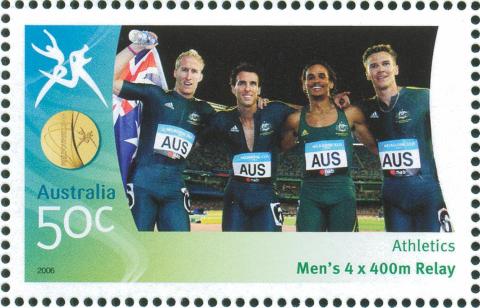 Australia-2006-Commonwealth-Games-Australian-Champions-25-March-2006-50-cent-Multi-P14-60-x-13-86-Gold-Medallists-Athletics-Mens-4-x-400m-relay-SG