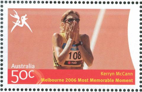 Australia-2006-Commonwealth-Games-Most-Memorable-Moment-50-cent-Multi-P14-60-x-13-86-Kerryn-McCann-Womens-marathon-Gold-Medallist-by-2-seconds-Having-won