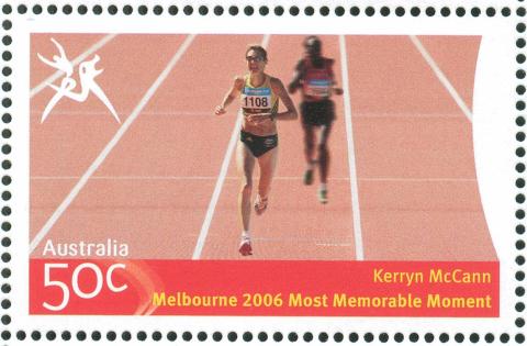 Australia-2006-Commonwealth-Games-Most-Memorable-Moment-50-cent-Multi-P14-60-x-13-86-Kerryn-McCann-Womens-marathon-Gold-Medallist-by-2-seconds-in-the-home-strait-with-second-pla