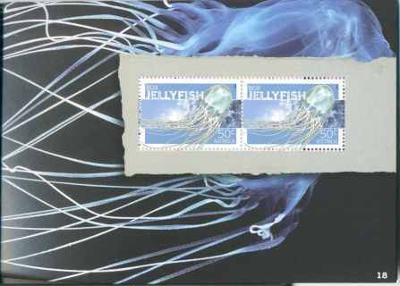 Australia-2006-Dangerous-Australians-Fauna-2-x-50-cent-Multi-P13-86-x-14-6-Pair-jellyfish-4794-SG