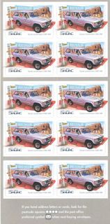 Australia-2006-Driving-through-the-Years-Cars-10-x-50-cent-Multi-PDie-cut-Self-adhesive-booklet-stamps_4