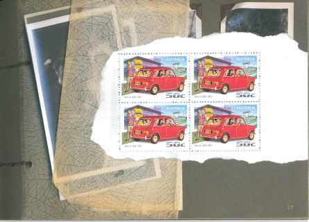 Australia-2006-Driving-through-the-Years-Cars-4-x-50-cent-Multi-P13-86-x-14-6-Souvenir-sheet_2