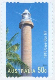 Australia-2006-Lighthouses-of-the-Twentieth-Century-50-cent-Multi-Pdie-cut-1916