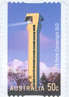 Australia-2006-Lighthouses-of-the-Twentieth-Century-50-cent-Multi-Pdie-cut-1979