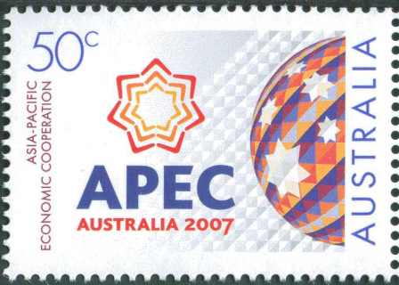 Australia-2007-APEC-Forum-50-cent-Multi-P13-86-x-14-6-Asia-Pacific-Economic-Cooperation-Conference